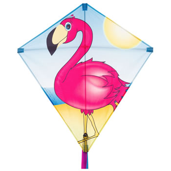 HQ Flamingo Diamond Kite